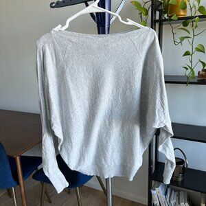 All Saints Slash/Boat Neck Sweater - Size S